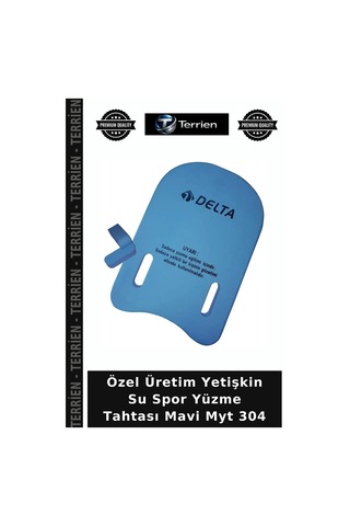 Özel Üretim Yetişkin Su Spor Yüzme Tahtası Mavi Myt 304