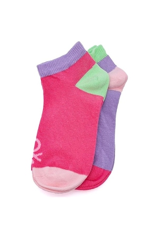 United Colors Of Benetton Benetton 2'li Çorap Bnt-g24059 Fuşya