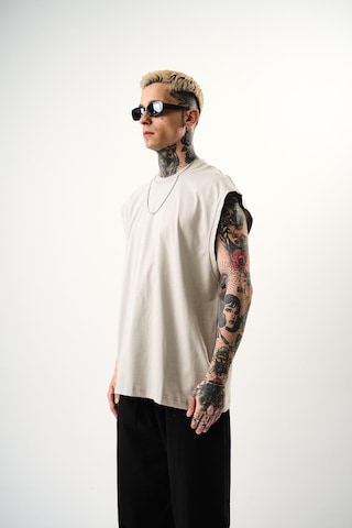 Respire Erkek Basic Tank Top Atlet Kemik