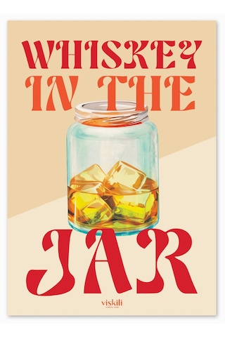 Anason İşleri Whiskey In The Jar Viskili Poster Iı 50x70cm