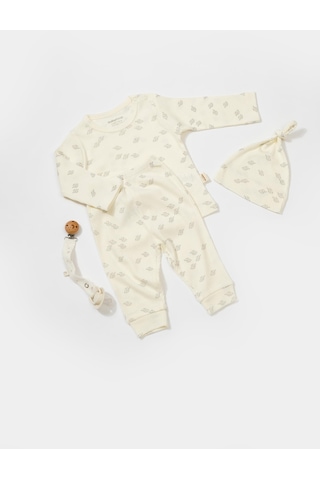 Organik Modal Fil Baskılı 3 Lü Set Csym25500 001