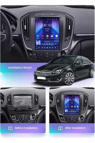 Aln Opel İnsignia Tesla 2013/2016 8gb Ram 64gb Hafıza Carplay Android Multimedya 12"