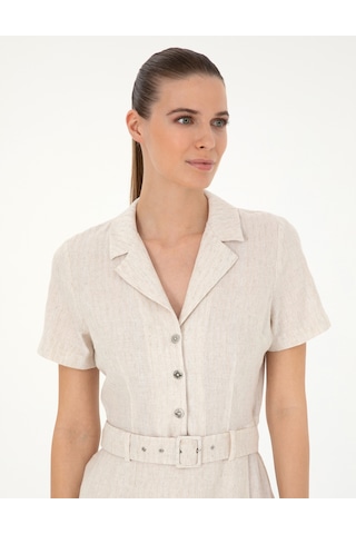 Pierre Cardin Kadın Kum Tulum Dokuma 50284673-vr085 Kum Bej