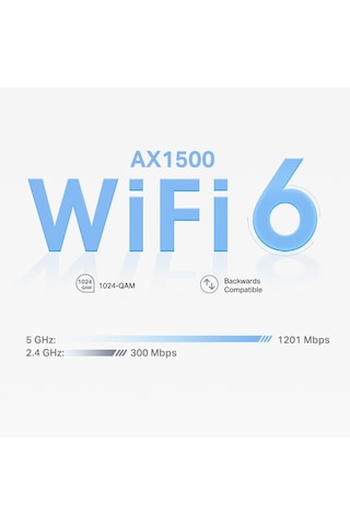 Tp-Link Deco X10 AX1500 3-Pack Çift Bantlı Tüm Ev Mesh Wi-Fi 6 1300 Mbps Modem Router