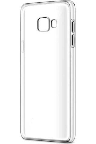 Samsung Galaxy Uyumlu C9 Pro Kılıf Şeffaf Silikon Hibrit Case (390127920) Renksiz