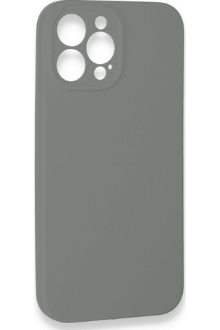 Newface Apple   Uyumlu  iPhone 13 Pro Max Kılıf Lansman Legant Silikon - Gri