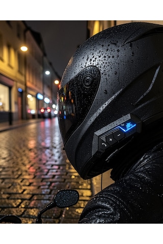 Kablosuz Motosiklet Kask Kulaklığı Bluetooth Mikrofonlu Sürüş Sistemi 74621324