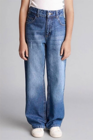 Defacto Straıght Wıde Jean Pantolon Kız Çocuk G9536a826spnm29 Yeşil-nm29