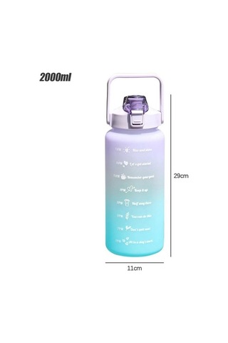 2l Taşınabilir Su Matarası - Mor Ah6x23 Açık Mor