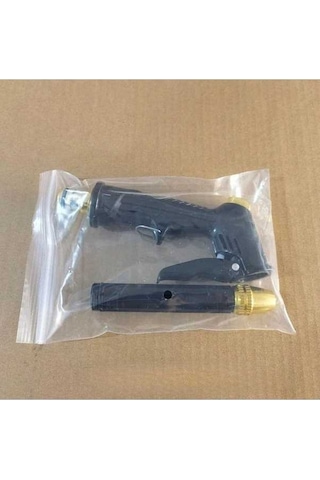 Trendooze Turbo Jet Araba Yıkama Tabancası Siyah 3ü 1 Arada Basınçlı Hortum Başlığı