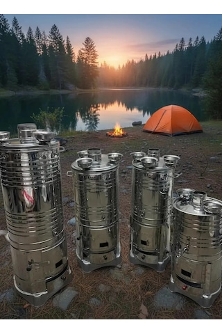 17 Litre Büyük Semaver