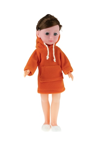 Oyuncak Bebek Elisa Kapşonlu Konuşan Bebek 42 Cm