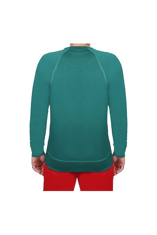 Tommy Hilfiger Tommy Hılfıger Erkek Sweatshırt 09t4201-301 09t4201-301 Yeşil Yeşil