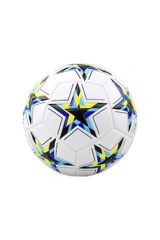 Profesyonel Dikişli Futbol Topu Dayanıklı Kaymaz Yüzeyli Antrenman Topu Çok Renkli