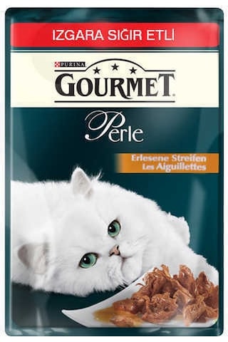 Purina Gourmet Perle Izgara Karışık Çeşitli Pouch Yetişkin Kedi Yaş Maması 24 x 85 G