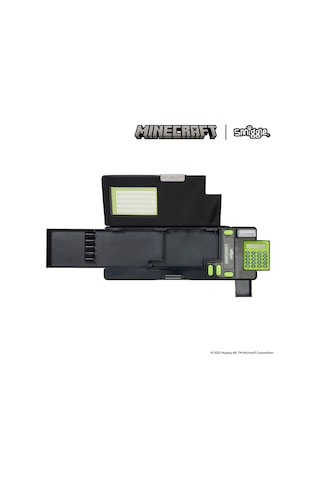 Smiggle - Minecraft Hesap Makineli Otomatik Kalem Kutusu