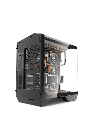 Quantum Gaming Proxima Siyah 4 Adet Argb Fan 390mm Vga Temperli Cam Ve Type-c Bağlantılı 850w Gaming Kasa
