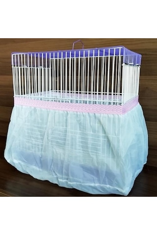 Bird Life Kuş Kafes Tülü 50 x 35 x 25 CM Pembe