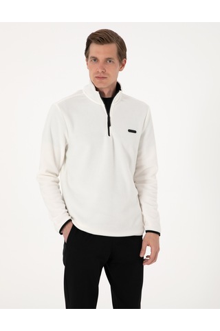 Pierre Cardin Erkek Beyaz Sweatshirt 50314056-vr013 Beyaz