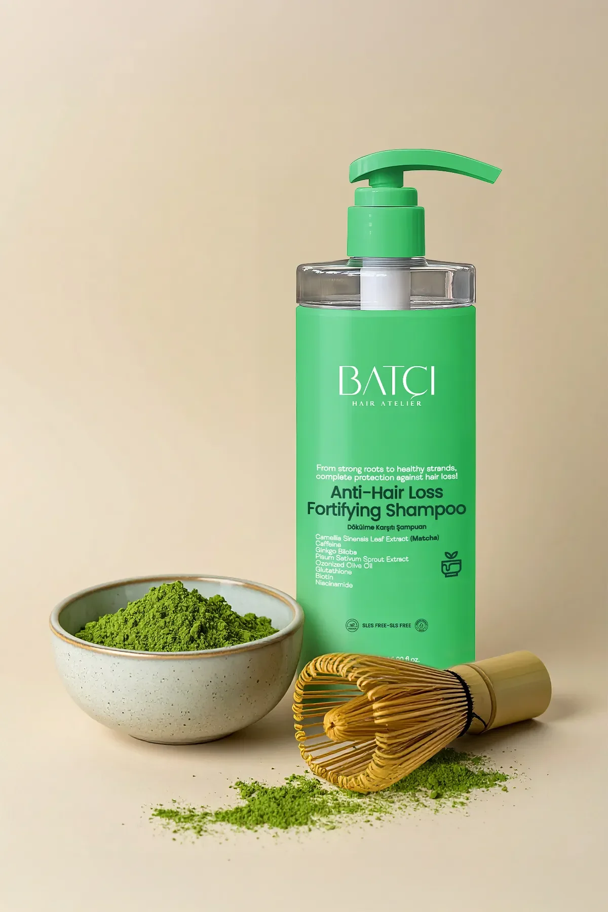 Maça Çaylı Saç Dökülmesine Karşı Hızlı Sac Uzatan Dolgunlaştırıcı Onarıcı Besleyici Şampuan 500 Ml Tüm Saçlar