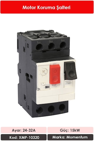 Momentum Motor Koruma Şalteri 24-32A XMP-10320
