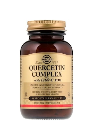 Solgar Quercetin Kuersetin Complex With Ester-c Plus 50 Kapsül