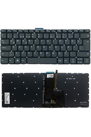 Lenovo İdeapad 320-14ıkb Notebook Klavyesi, Laptop Tuş Takımı Siyah Tr Işıklı / Kl0223ld