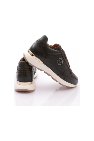 Dgn 6201 Erkek Bağcikli Sneakers Ayakkabi Haki