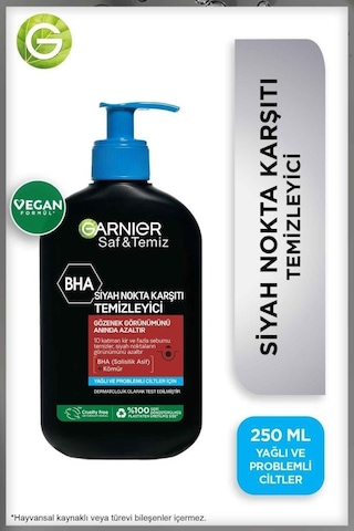 Garnier Saf & Temiz Siyah Nokta Karşıtı Temizleyici 250 ML