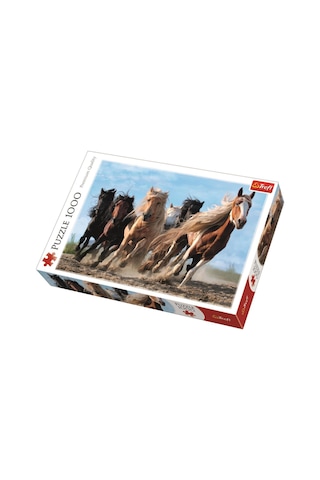 Galloping Horses 1000 Parça Puzzle