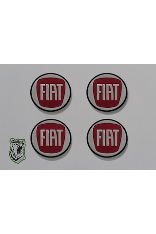 Jant Göbeği Fiat 55/58 55mm Yuva 4lü Set-kırmızı