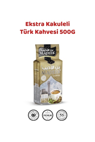 Aladeeb Ekstra Kakuleli Türk Kahvesi 500 G