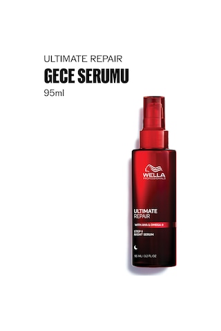 Wella Professionals Ultimate Repair Tüm Saç Tipleri İçin Onarım Ve Koruma Gece Saç Serumu 95 Ml