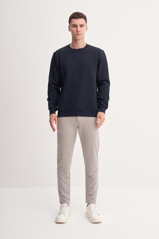 Cazador 53410 Erkek Bisiklet Yaka Sweatshirt Laci