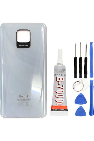 Xiaomi Redmi Note 9 Pro Arka Cam Batarya Pil Kapağı + B7000 15Ml (496406462)