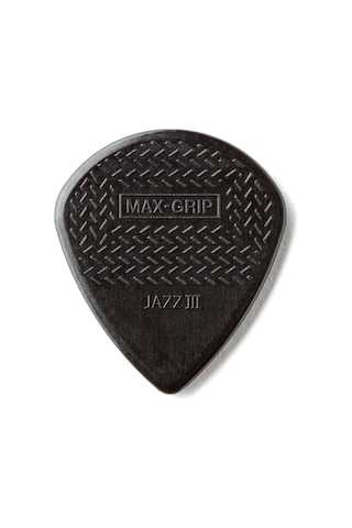Jim Dunlop 471p3s Nyl Max Grip Jazz Iıı 6'lı Paket Pena Siyah