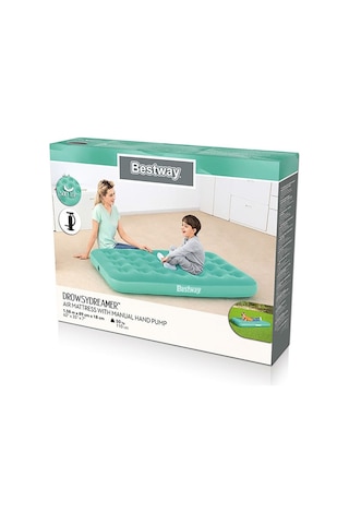Bestway 158cm 89 Cm 18cm Manuel El Pompalı Yatak