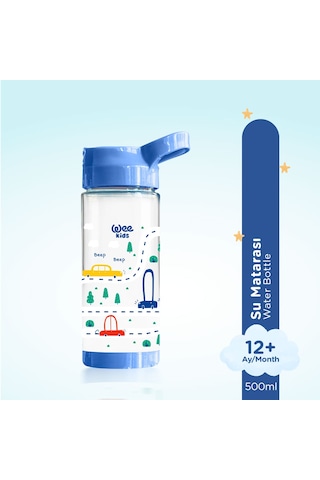 Wee Kids Pipetli Bardak 500 ML Araba