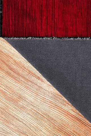 Kilimista Milano Ml104 Kırmızı Leke Tutmaz Antialerjik Yıkanılabilir Dokuma Dekoratif Halı Kilim