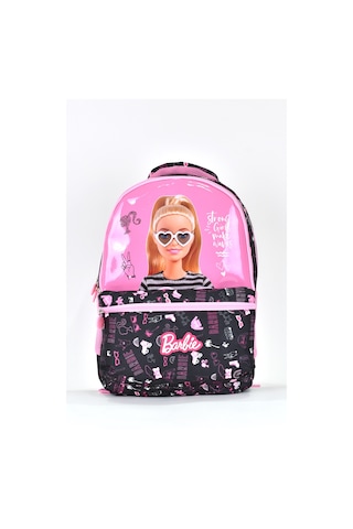 Barbie Kız Çocuk Çok Gözlü Okul Sırt Çantası Pembe 2701