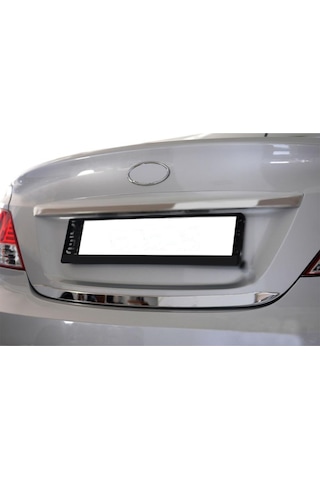 Hyundai Accent Blue Krom Bagaj Alt Çıta Paslanmaz Çelik