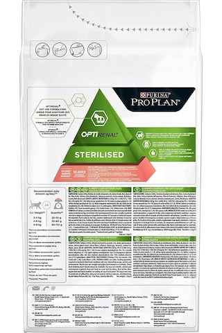 Purina Pro Plan Kısırlaştırılmış Somonlu Yetişkin Kedi Maması 2 x 1500 G