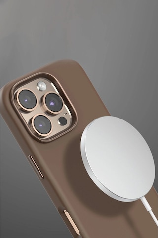 Venco Apple Uyumlu iPhone 16 Pro Jinta Magsafe Kapak - Siyah - Legu-874971