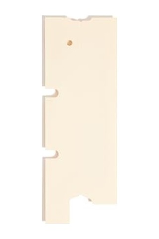 End Tab Converters For Folders, 3 1/4 X 9 1/4, Manila, 500/box