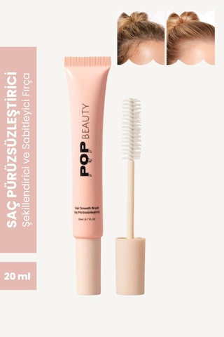 Pop Beauty Saç Sabitleyici & Şekillendirici Wax + Fırça Seti