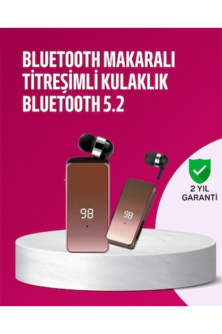 Yaka Klipsli Kablosuz Kulaklık Eller Serbest Konforuyla Günlük Yaşama Uyum Sağlar