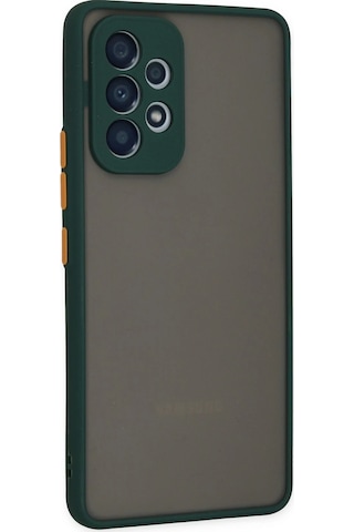 Cosmotex Newface Samsung Galaxy Uyumlu A53 5g Kılıf Montreal Silikon Kapak - Yeşil