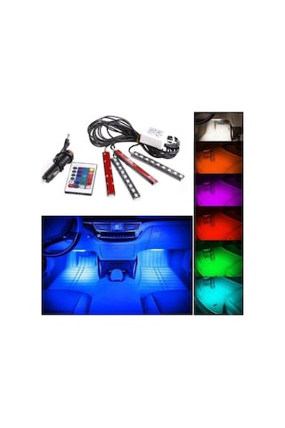 Ayak Altı Led Lamba Sese Duyarlı Led Müziğe Duyarlı Led 9 Ledli (443453520)
