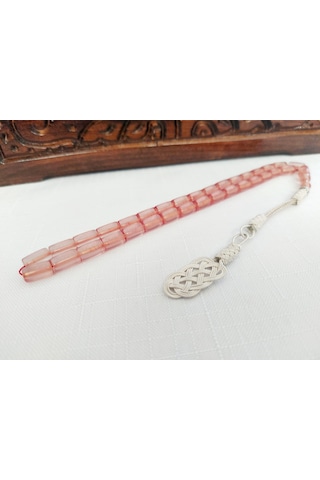 Trabzon Bakır Kazaz Püsküllü Kanayan Bağa Tesbih Ölçü: 6,5 X 12