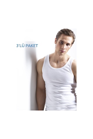 İmza Beyaz Atlet & Tişört 1062250100 Beyaz